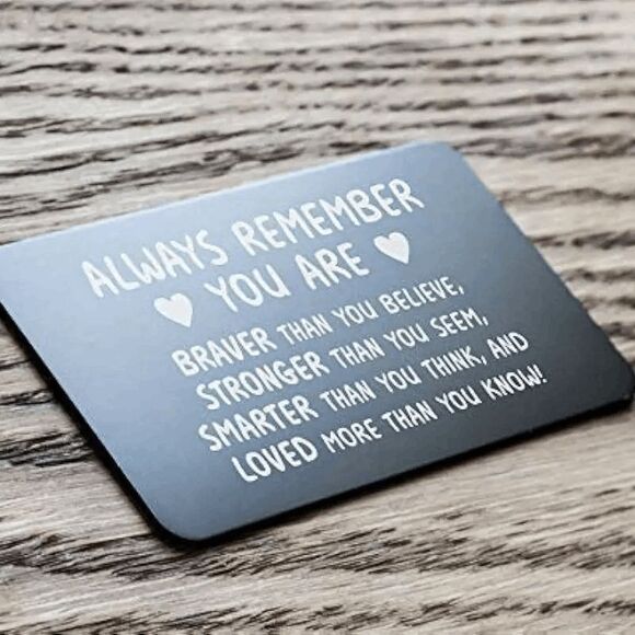 Inspirational Wallet Card - Picture 2 of 5